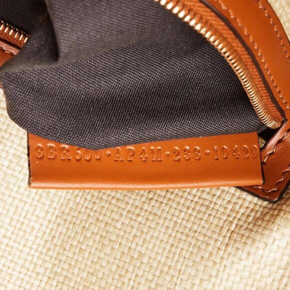 Fendi Beige/Brown FF Cotton Canvas Medium Baguette Bag - 8BR600 - Picture 10 of 12